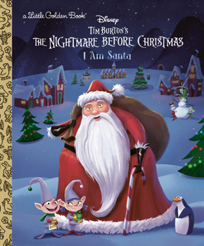 Hardcover I Am Santa (Disney Tim Burton's the Nightmare Before Christmas) Book