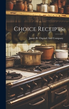 Hardcover Choice Receipts Book
