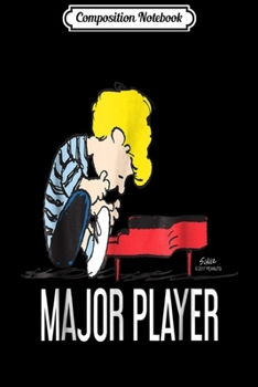 Composition Notebook: Funny Peanuts Schroeder Major Piano Player  Journal/Notebook Blank Lined Ruled 6x9 100 Pages