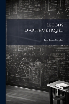 Paperback Leçons D'arithmétique... [French] Book
