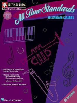 All Time Standards [With CD (Audio)] - Book #34 of the Jazz Play-Along