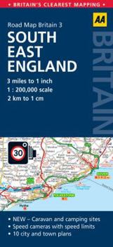 Map Road Map Britain: South East England (AA Road Map Britain) Book