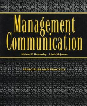 Paperback Management Commmunication: Principles and Practice Book