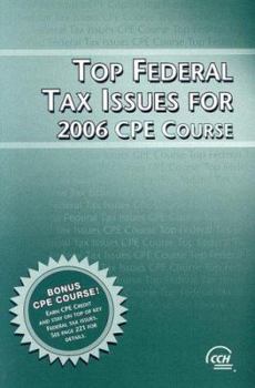 Top Federal Tax Issues for 2009 CPE Course