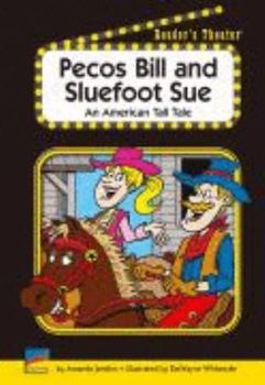 Staple Bound Pecos Bill and Sluefoot Sue - An American Tall Tale Book