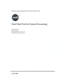 Paperback Peak Wind Tool for General Forecasting Book