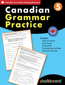 Paperback Canadian Grammar Practice 5 Book