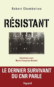 Paperback Resistant Entretiens Avec Francoise Bechtel [French] Book