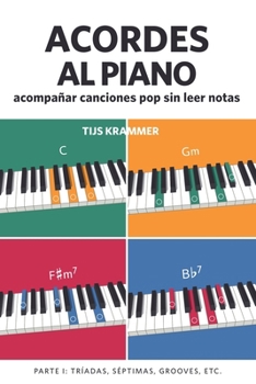 Paperback Acordes al piano [Spanish] Book
