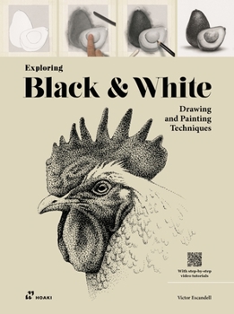 Paperback Exploring Black & White: Drawing and Painting Techniques Book