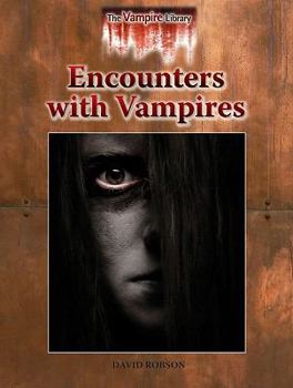 Library Binding Encounters with Vampires Book