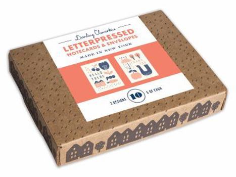 Misc. Darling Clementine Letterpressed Notecards & Envelopes [With Envelope] Book