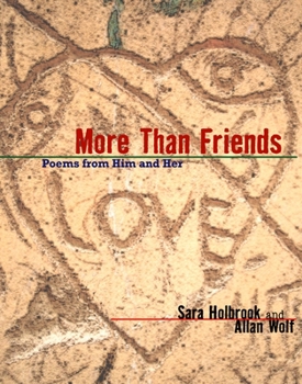 Hardcover More Than Friends: Poems from Him and Her Book