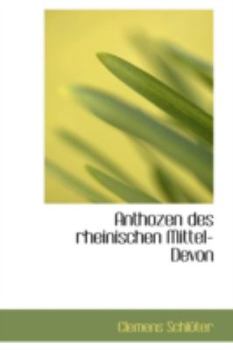 Paperback Anthozen Des Rheinischen Mittel-Devon Book
