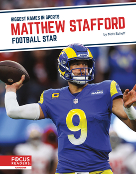 Paperback Matthew Stafford: Football Star Book