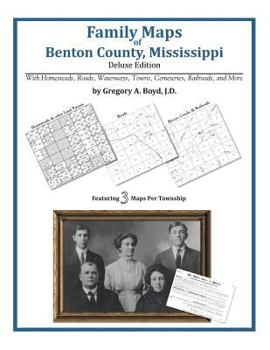 Paperback Family Maps of Benton County, Mississippi Book