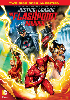 DVD Justice League: The Flashpoint Paradox Book