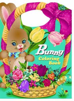 Paperback Bunny Coloring Book (Novelty Coloring Book) Book