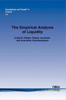 Paperback The Empirical Analysis of Liquidity Book
