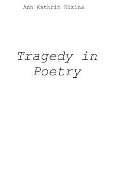 Paperback Tragedy in Poetry [German] Book