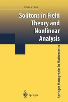 Paperback Solitons in Field Theory and Nonlinear Analysis Book