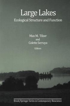 Paperback Large Lakes: Ecological Structure and Function Book