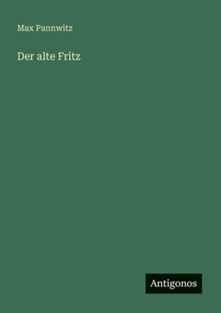 Paperback Der alte Fritz [German] Book