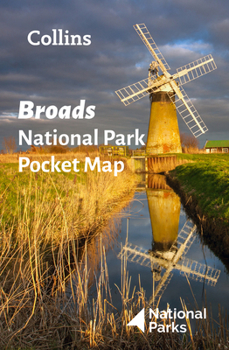 Hardcover Broads National Park Pocket Map Book