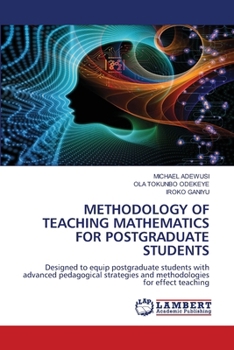 Paperback Methodology of Teaching Mathematics for Postgraduate Students Book