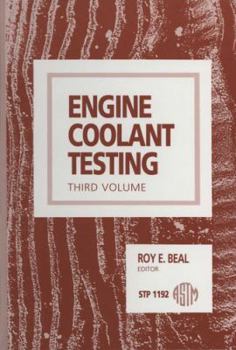 Hardcover Engine Coolant Testing: 003 (Astm Special Technical Publication) Book