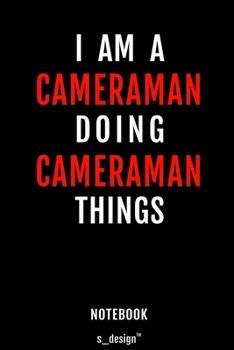 Notebook for Cameraman / Cameramen: awesome handy Note Book [120 blank lined ruled pages]