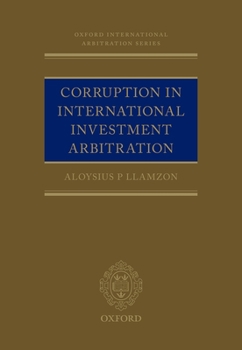 Hardcover Corruption in International Investment Arbitration Book