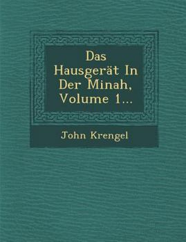 Paperback Das Hausgerat in Der Minah, Volume 1... [German] Book