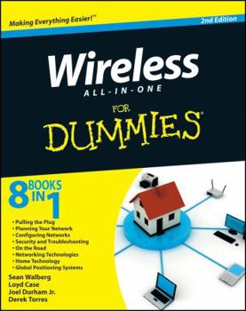 Paperback Wireless All-In-One for Dummies Book