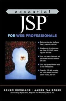 Paperback Essential JSP for Web Professionals Book