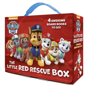 Board book The Little Red Rescue Box (Paw Patrol): 4 Board Books Book