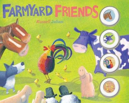 Hardcover Farmyard Friends: 4 Sounds Board Book