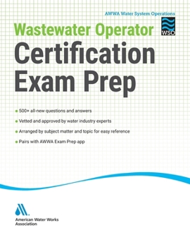 Paperback Wastewater Operator Certification Exam Prep Book