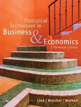 Hardcover Statistical Techniques in Business & Economics [With CDROM] Book