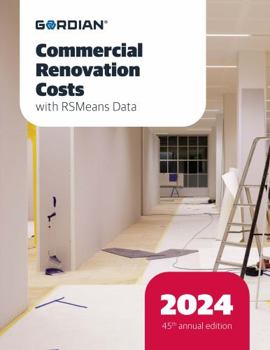 Paperback Commercial Renovation Costs With RSMeans Data 2024 Book