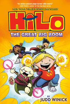 Hardcover Hilo Book 3: The Great Big Boom: (A Graphic Novel) Book