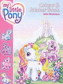 Hardcover SunnyDaze Colour and Sticker Book (My Little Pony) Book