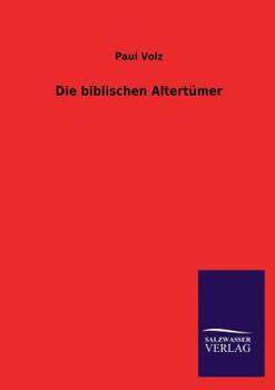 Paperback Die biblischen Altertümer [German] Book