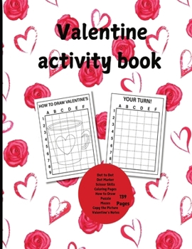 Paperback Valentine Activity book