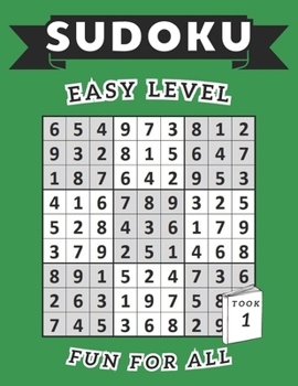 Paperback Sudoku Easy Level: 1000 Easy Level Sudokus: Try this easy level sudoku and test your mind. Book