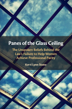 Paperback Panes of the Glass Ceiling: The Unspoken Beliefs Behind the Law's Failure to Help Women Achieve Professional Parity Book