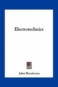 Paperback Electrotechnics Book
