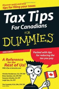 Paperback Tax Tips for Canadians for Dummies 2006 Book