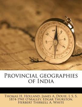 Paperback Provincial Geographies of India Book