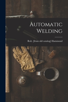 Paperback Automatic Welding Book